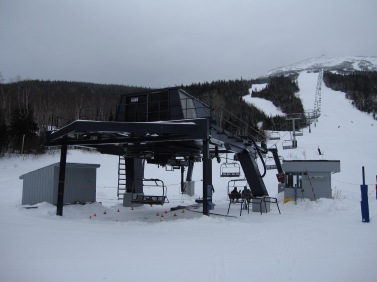 The King Pine Quad's bottom drive terminal will be replaced with a new Doppelmayr one.