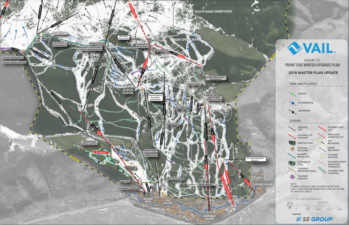 Mapping Future Lifts on Vail Mountain Lift Blog